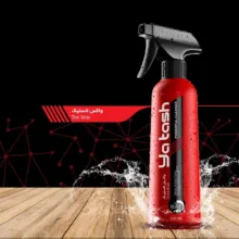 اسپری واکس لاستیک و براق کننده و محافظ تایر یاتاش کد 44 حجم 500 میلی لیتر