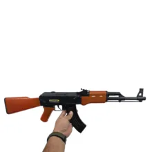 ست تفنگ بازی ناب سل مدل کماندو آر پی جی کلاشینکف کلت RPG AK-47 COLT