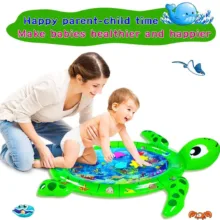 تشک بازی مدل واتر مت کودک طرح لاکپشت