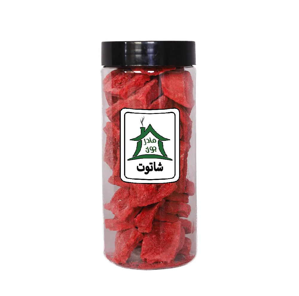 بستنی خشک پفکی طعم شاتوت خونه مادرجون - 130 گرم
