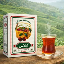 چای سیاه خارجی باروتی زرین کلاسیک گیلاس - 500 گرم