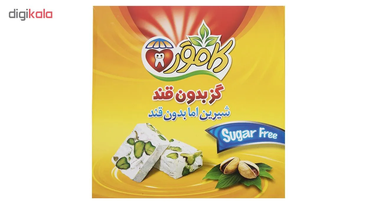 گز بدون قند کامور مقدار 230 گرم