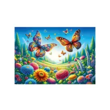 پازل 260 تکه آرت پازل مدل Wings Of Spring كد 40262 مناسب نوجوان و بزرگسال