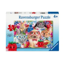 پازل 35 تکه راونزبرگر مدل Bunnies and Berries کد 12004063 مناسب برای 4 سال به بالا
