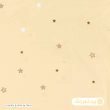 ملحفه فیلور آدنو مدل ستاره کد FI108 دونفره سایز 180x200 سانتی‌متر