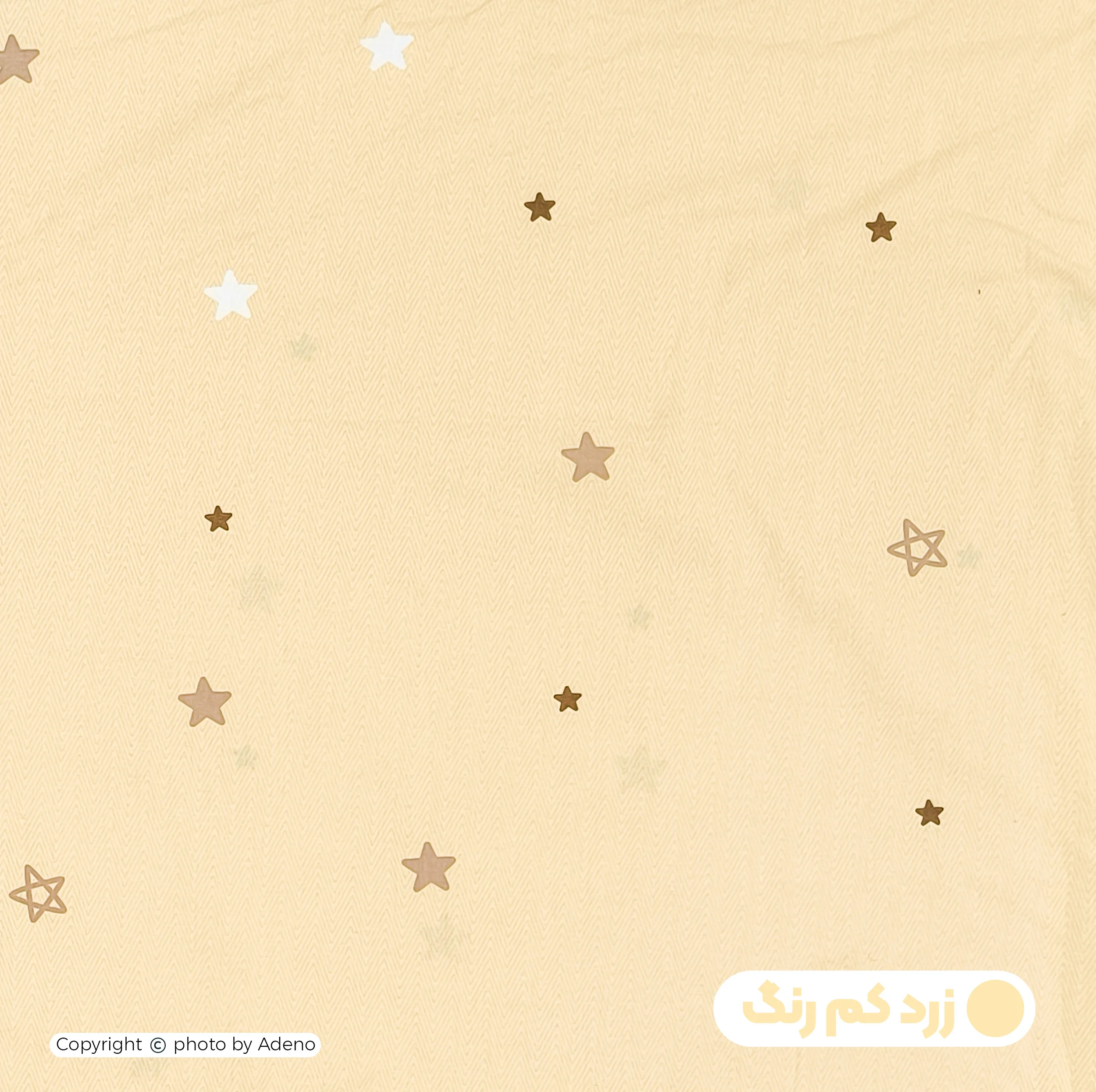 ملحفه فیلور آدنو مدل ستاره کد FI108 دونفره سایز 180x200 سانتی‌متر