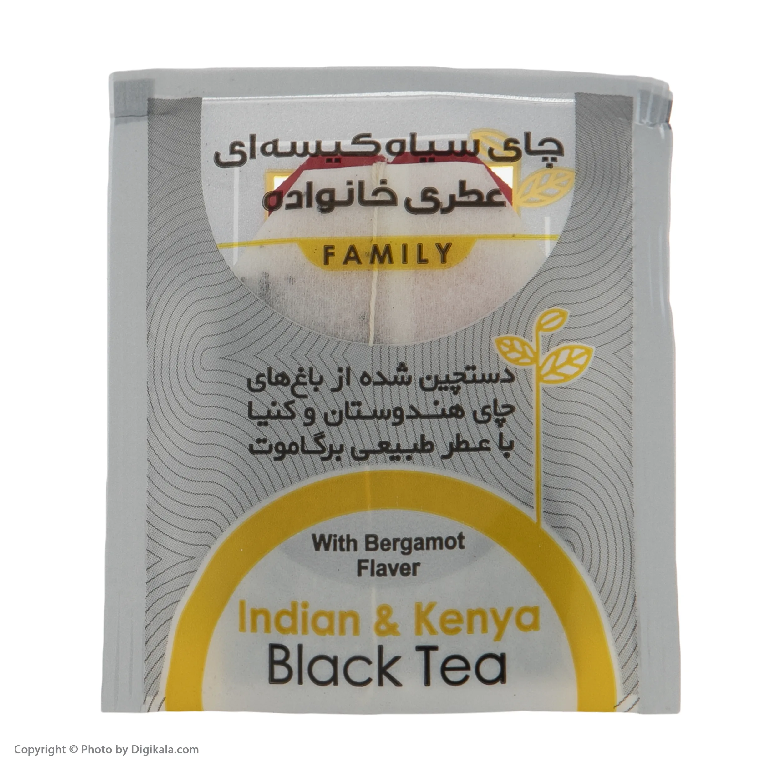 چای کیسه ای عطری خانواده چای دبش بسته 100 عددی