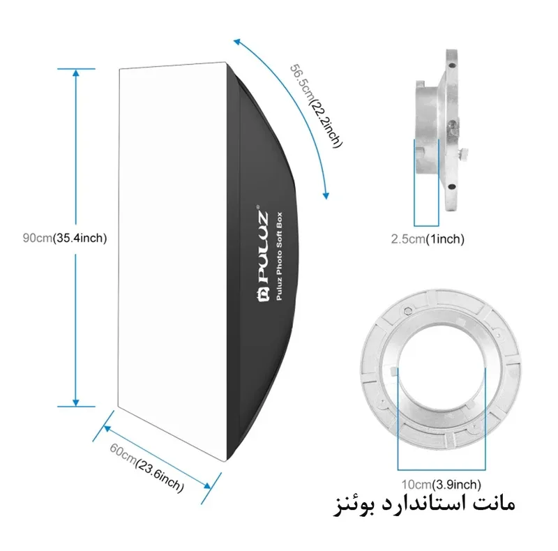 سافت باکس پلوز مدل زنبوری سایز 60x90 سانتی متر