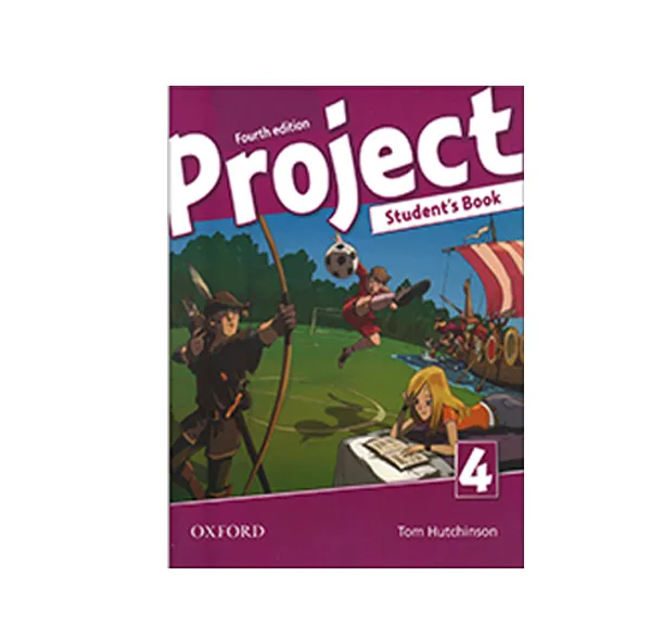 کتاب Project 4 - Fourth Edition اثر Tom Hutchinson انتشارات Oxford