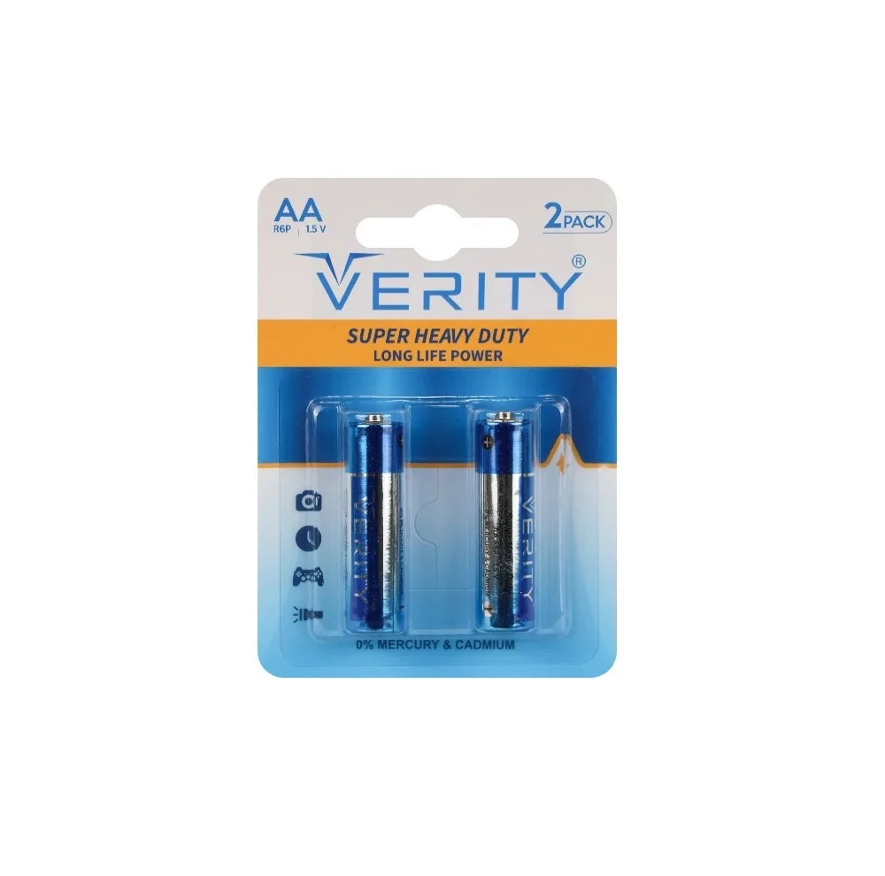 باتری قلم و نیم قلم وریتی مدل SUPER HEAVY DUTY بسته 24 عددی