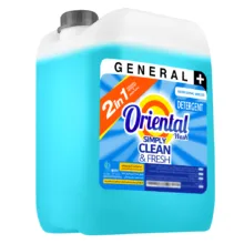 مایع لباسشویی ماشینی آبی اورینتال مدل GENERAL PLUS مناسب برای همه لباس ها حجم 10000 میلی لیتر