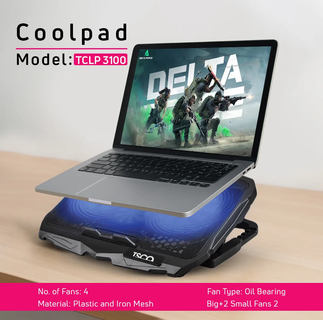 پایه خنک کننده  لپ تاپ تسکو مدل TCLP 3100