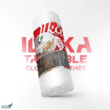 سفره یکبار مصرف ایلکا مدل اقتصادی رول 3000 گرمی کد 3kg