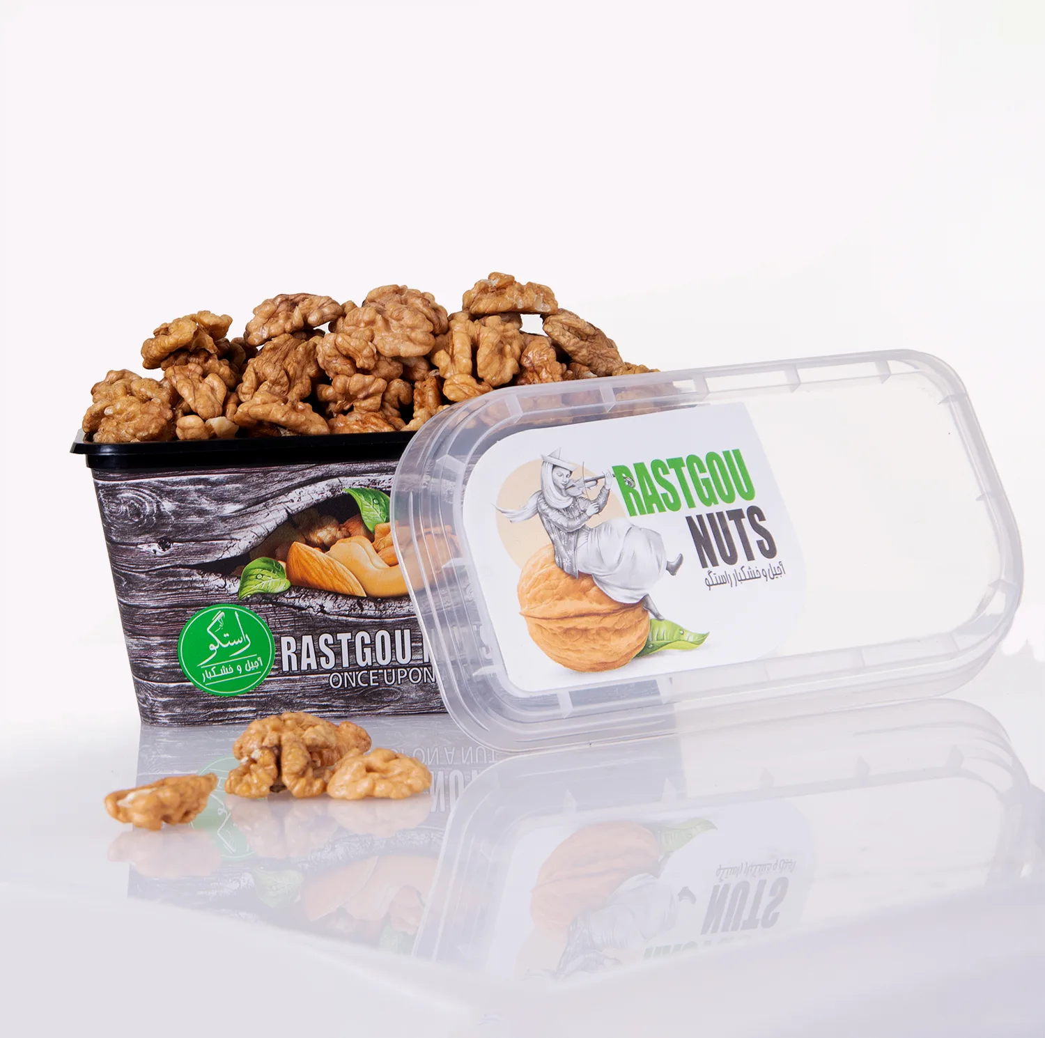 مغز گردو فوق اعلا اکبر راستگو -450 گرم