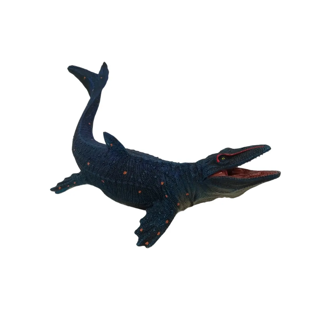 فیگور مدل دایناسور فک متحرک طرح Mosasaurus Hunting for Pterosaur مجموعه 2 عددی
