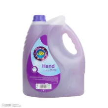 مایع دستشویی بنفش من مدل Skin Softener با رایحه ساده حجم 4 لیتر