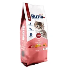 غذا خشک گربه نابالغ نوتری پت مدل kitten طعم مرغ وزن 2 کیلوگرم