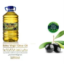 روغن زیتون فرابکر کریستال طلایی - 3000 میلی لیتر
