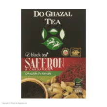 چای سیاه طعمدار دوغزال - 100 گرم مجموعه 4 عددی