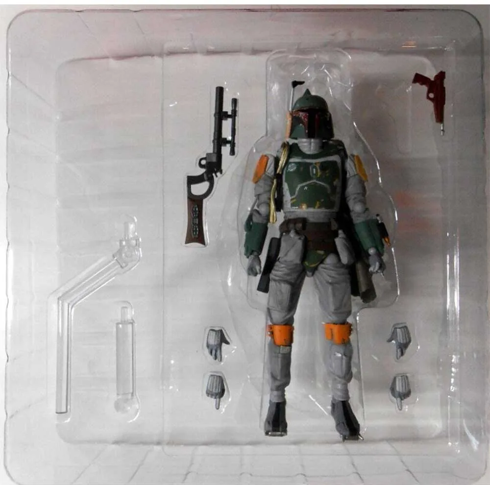 اکشن فیگور مدل بابو فت استاروارز مندلوریت طرح Star Wars Boba Fett Kaiyodo
