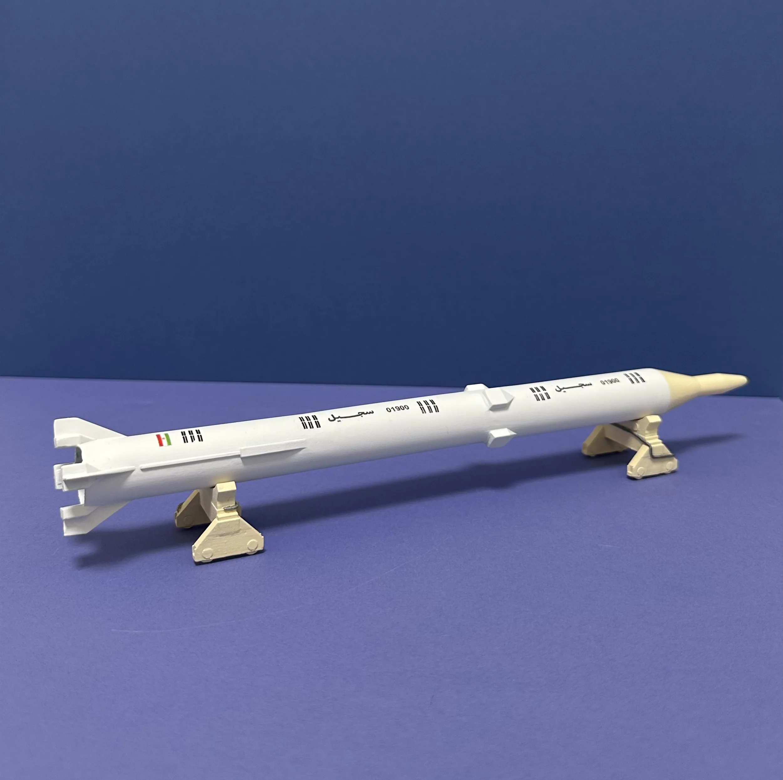ماکت مدل موشک سجیل 1/72
