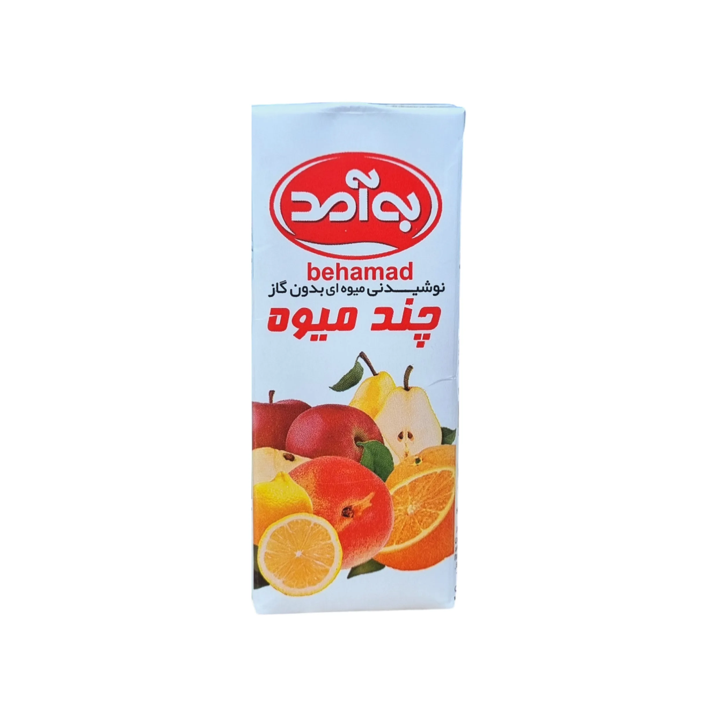 نوشیدنی چند میوه به آمد - 200 میلی لیتر بسته 36 عددی