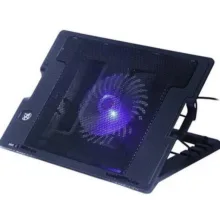 پایه خنک‌کننده لپ‌تاپ ایکس فورتک مدل XT- 868 دارای یک عدد فن مناسب برای لپ تاپ‌های 16 تا 17 اینچی، 12 اینچی و کوچکتر