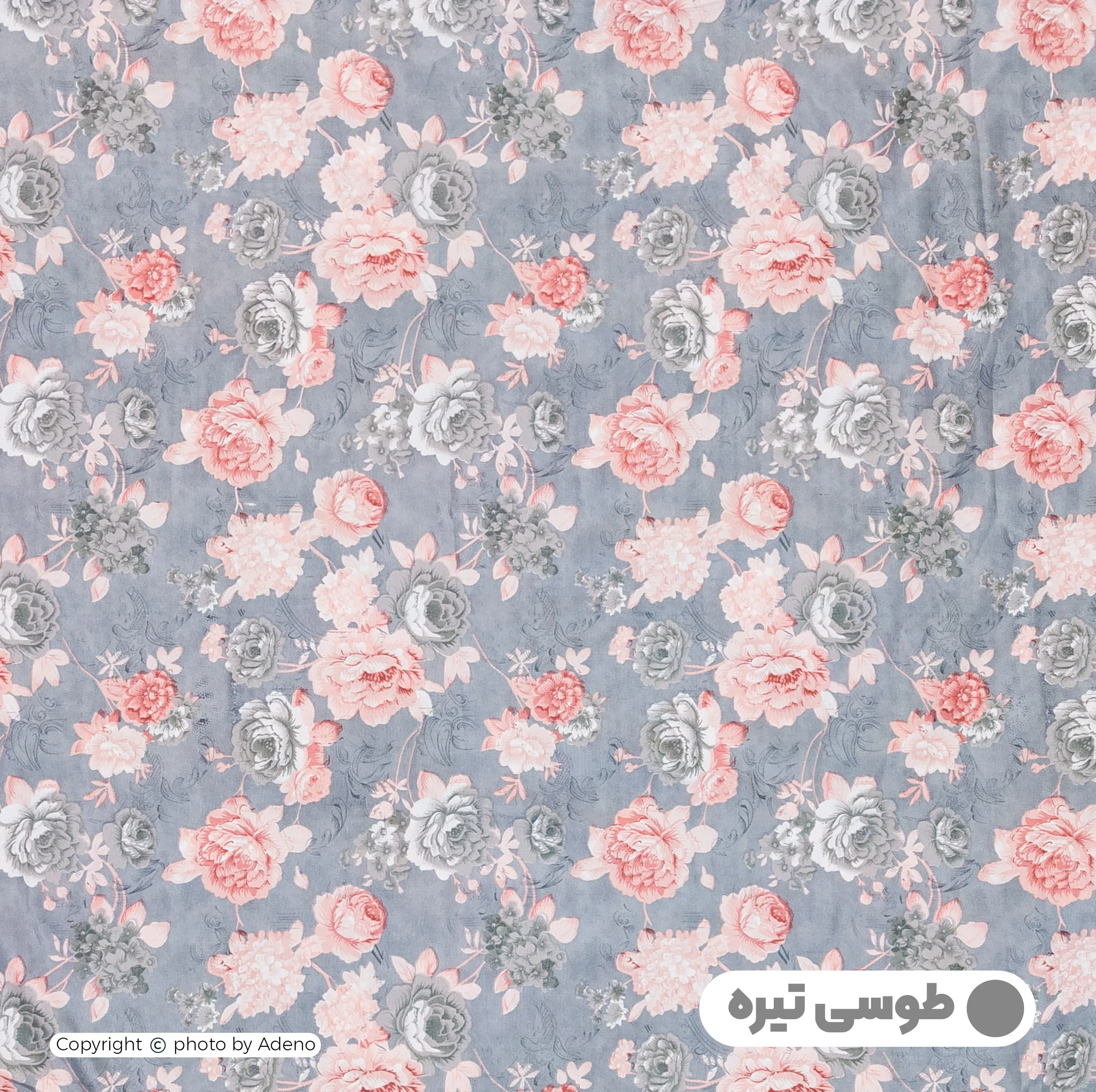 ملحفه میکرو آدنو مدل رزا کد CH171 دونفره سایز 170x240 سانتی متر