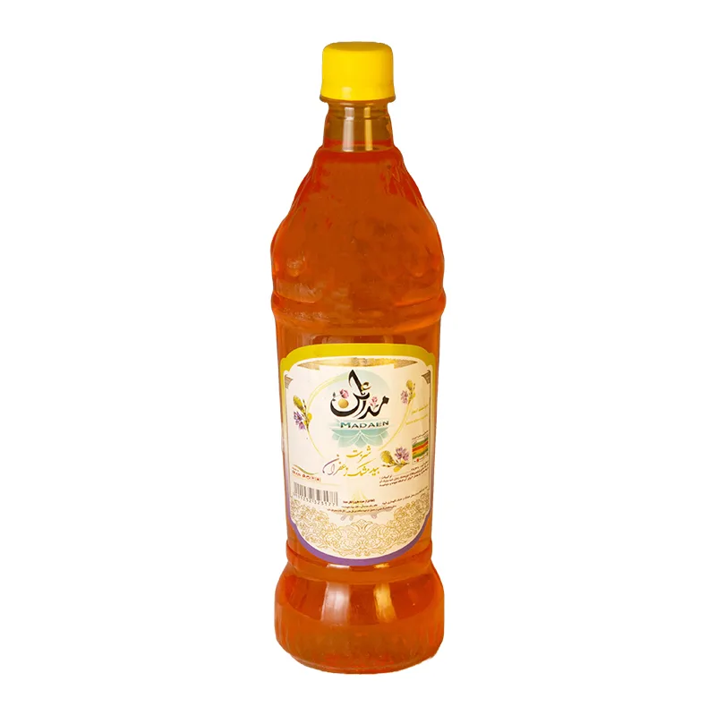 شربت بید مشک و زعفران کاشان مدائن - 900 گرم مجموعه 2 عددی