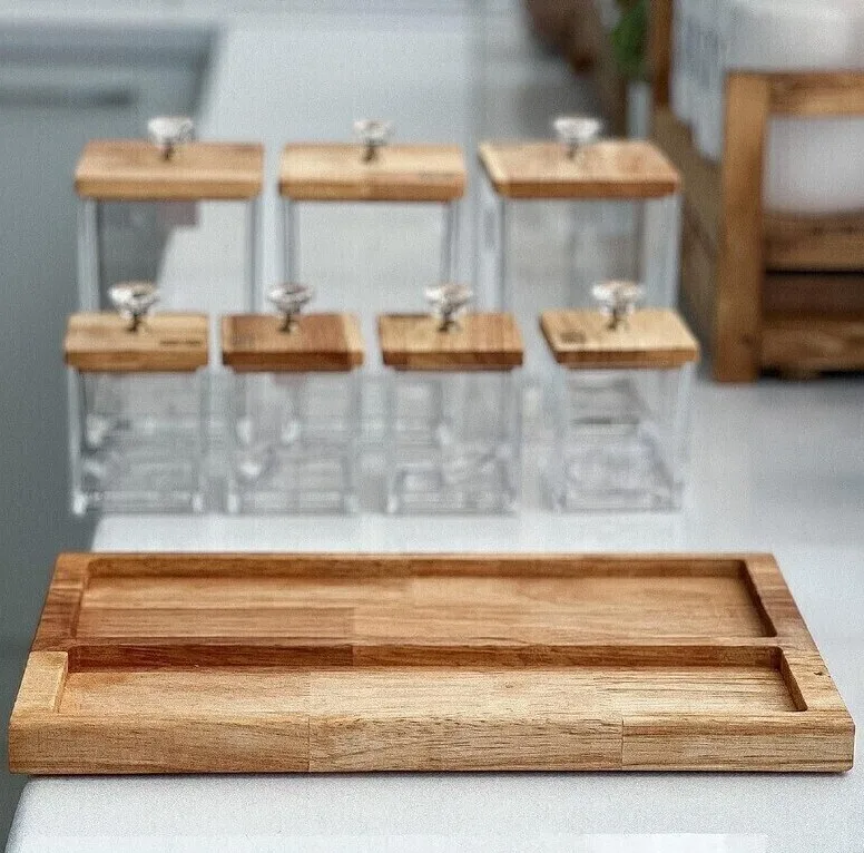 ست پاسماوری 7 پارچه لیمون مدل چوبی کد HS2203