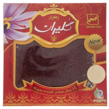 زعفران کارتی گلیران مقدار 4.608 گرم