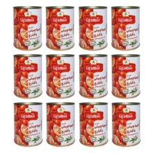 کنسرو لوبیا چیتی با قارچ شهدین – 370 گرم بسته 12 عددی