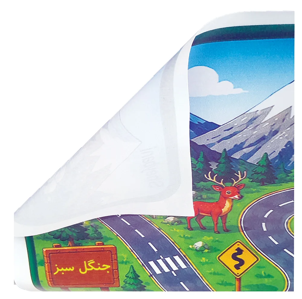 بنر زیر انداز بازی مدل خیابان جنگلی کد 150