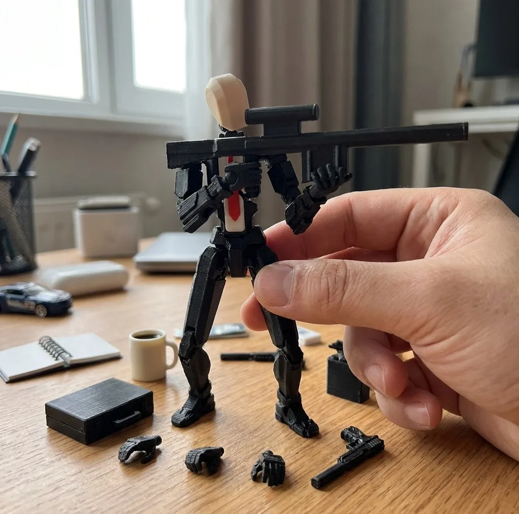 اکشن فیگور مدل Dummy 13 طرح هیتمن