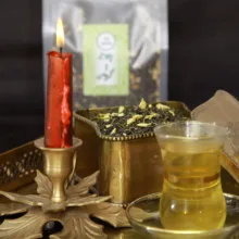 چای سبز با گل یاس چای حامد - 400 گرم