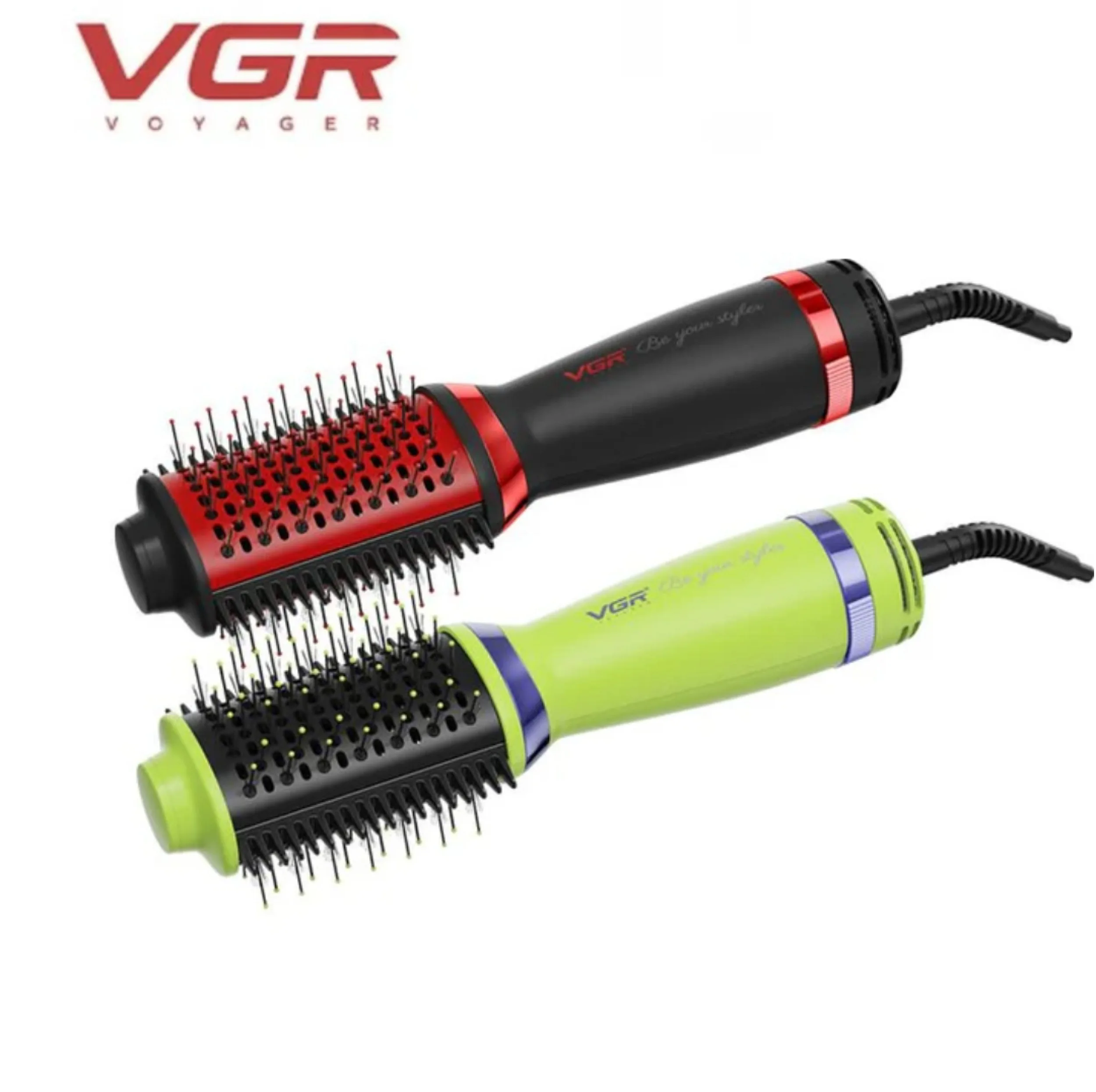 سشوار برس‌دار حالت‌دهنده 750 وات وی جی ار مدل V-415