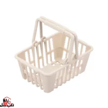 اسباب بازی ناب سل مدل ماشین لباسشویی چراغدار موزیکال کد WASHING MACHINE NAAB001 به همراه چوب لباسی و سبد لباس