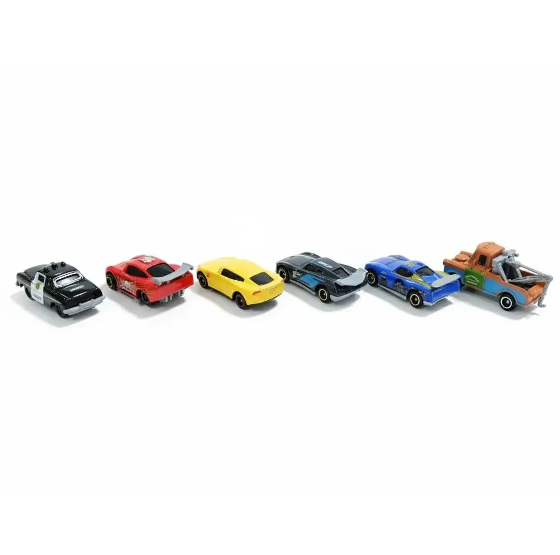 ماشین بازی مدل مک کویین فلزی کد DIE CAST-TRB مجموعه 6 عددی