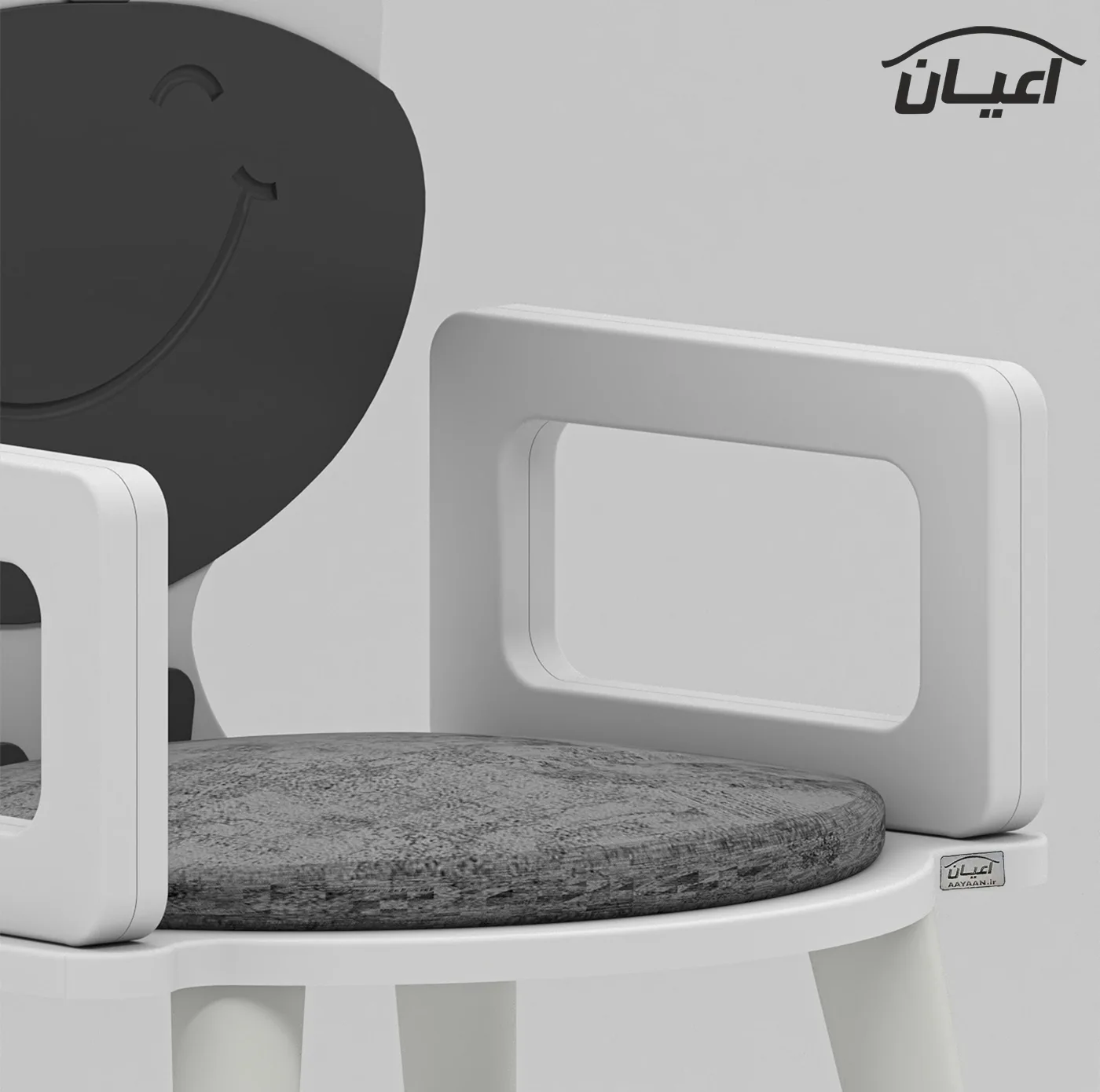 صندلی کودک اعیان مدل FH922 طرح زرافه