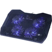 پایه خنک‌کننده لپ‌تاپ ایکس فورتک مدل XT-067 دارای چهار عدد فن مناسب برای لپ تاپ‌های 12.1 تا 17 اینچی