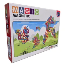 ساختنی 60 تکه مدل مگنتی طرح MAGIC MAGNETC کد FK683
