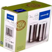 ست نمکدان فلفل پاش کرکماز مدل satin کد 602 مجموعه 2 عددی