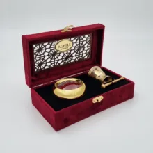 زعفران کادویی عاقله – 3 گرم به همراه هاون
