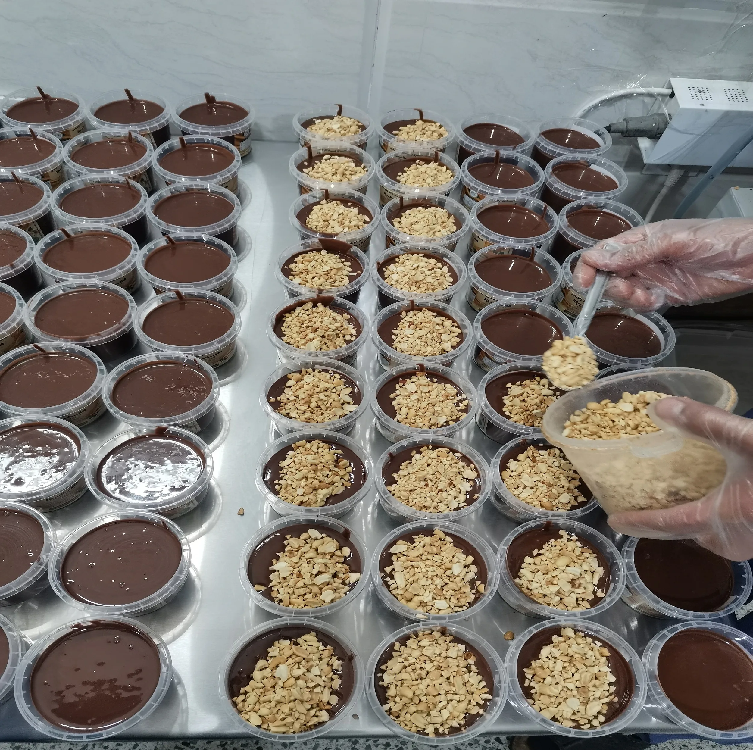 کره بادام زمینی شکلات شیرین مسعود - 250 گرم بسته 4 عددی