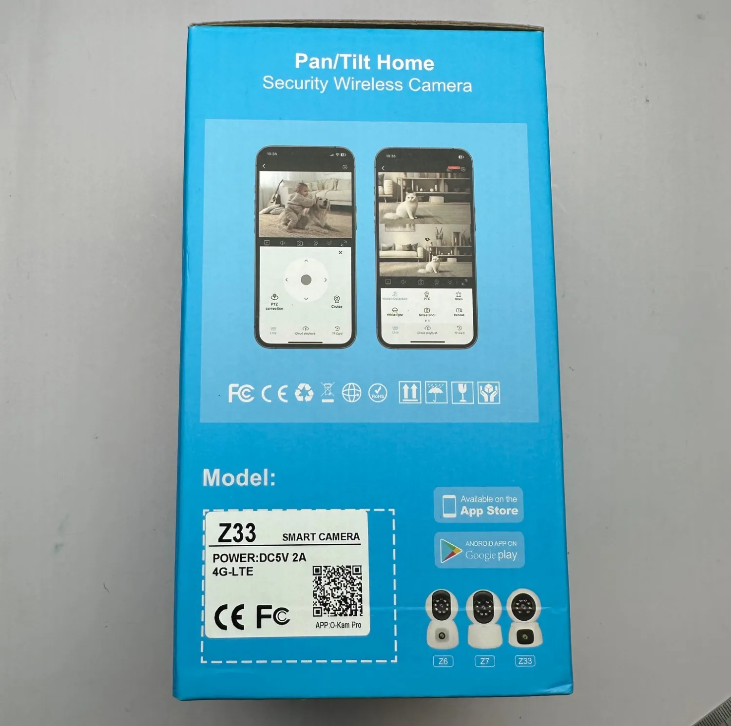 دوربین مداربسته تحت شبکه مدل Z23 4G LTE