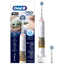 مسواک برقی کودک اورال-بی مدل Pro Junior 6+ Star Wars به همراه سری یدک