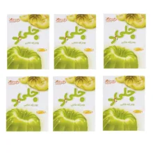 پودر ژله طالبی جلید دراژه - 100 گرم بسته 6 عددی