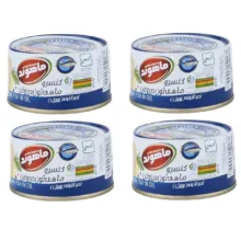 کنسرو ماهی در روغن گیاهی ماهوند – 180 گرم مجموعه چهار عددی