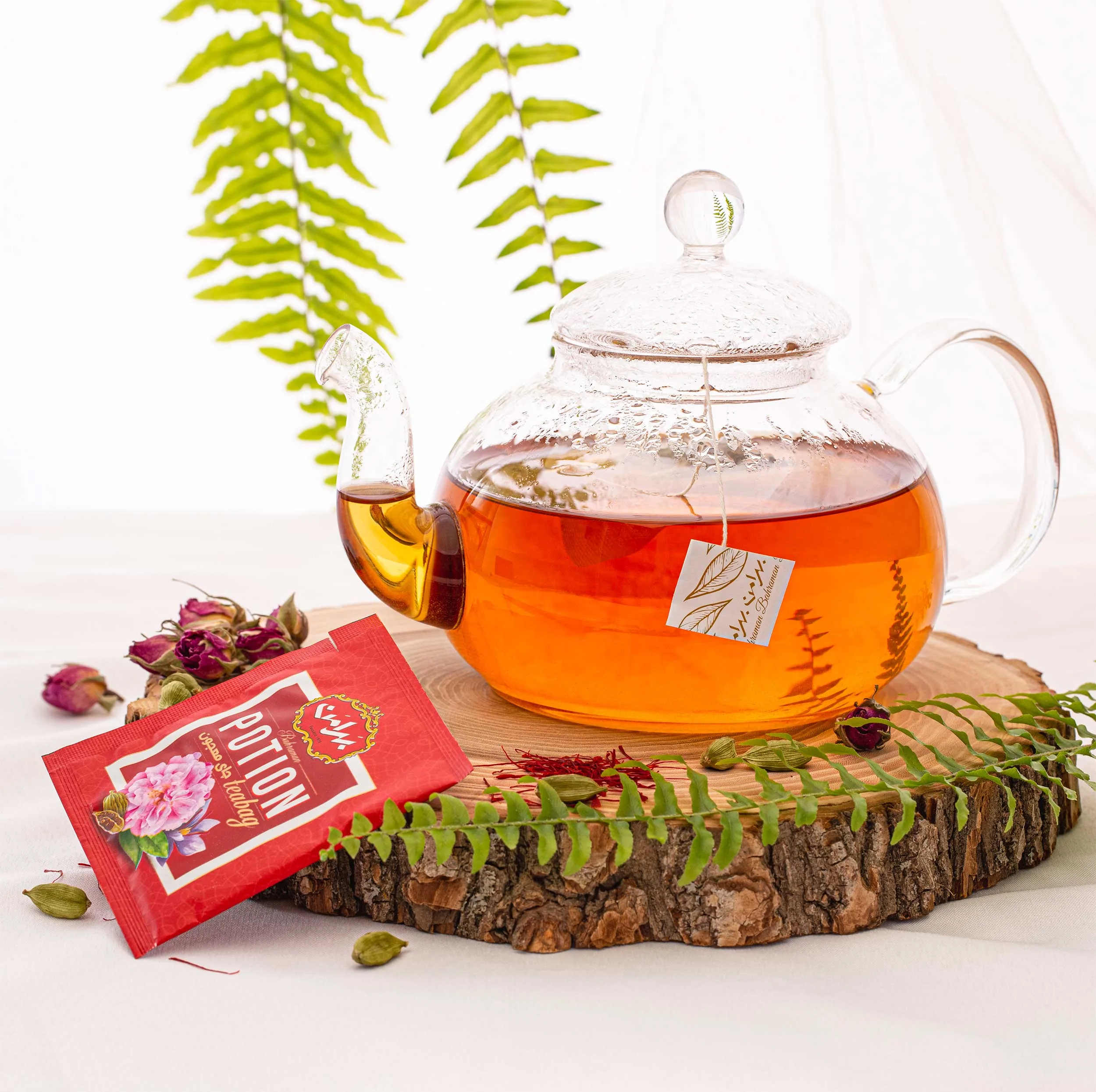 چای سیاه کیسه ای معجون بهرامن بسته 100 عددی