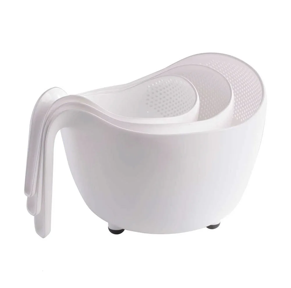 آبکش لیمون مدل دسته دار کد DH1330 مجموعه 3 عددی